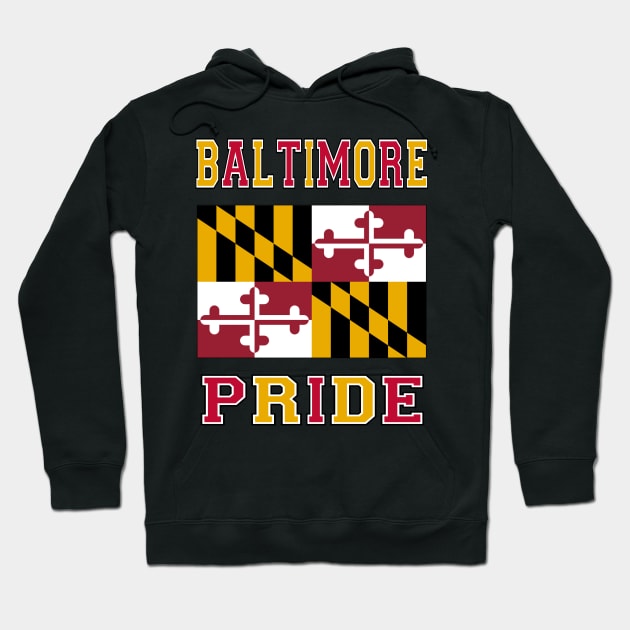 Baltimore Pride #3 Hoodie by RockettGraph1cs